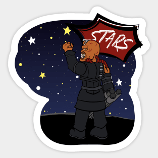 RE Nemesis Hates STARS Sticker